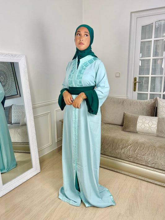 Caftan Wiam turquoise