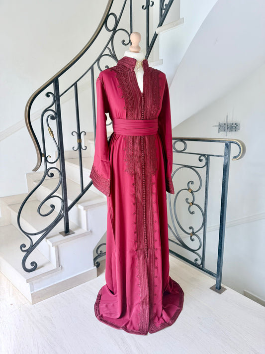 Caftan Wydad bordeau