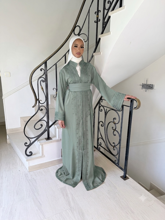 Caftan Wydad vert eau