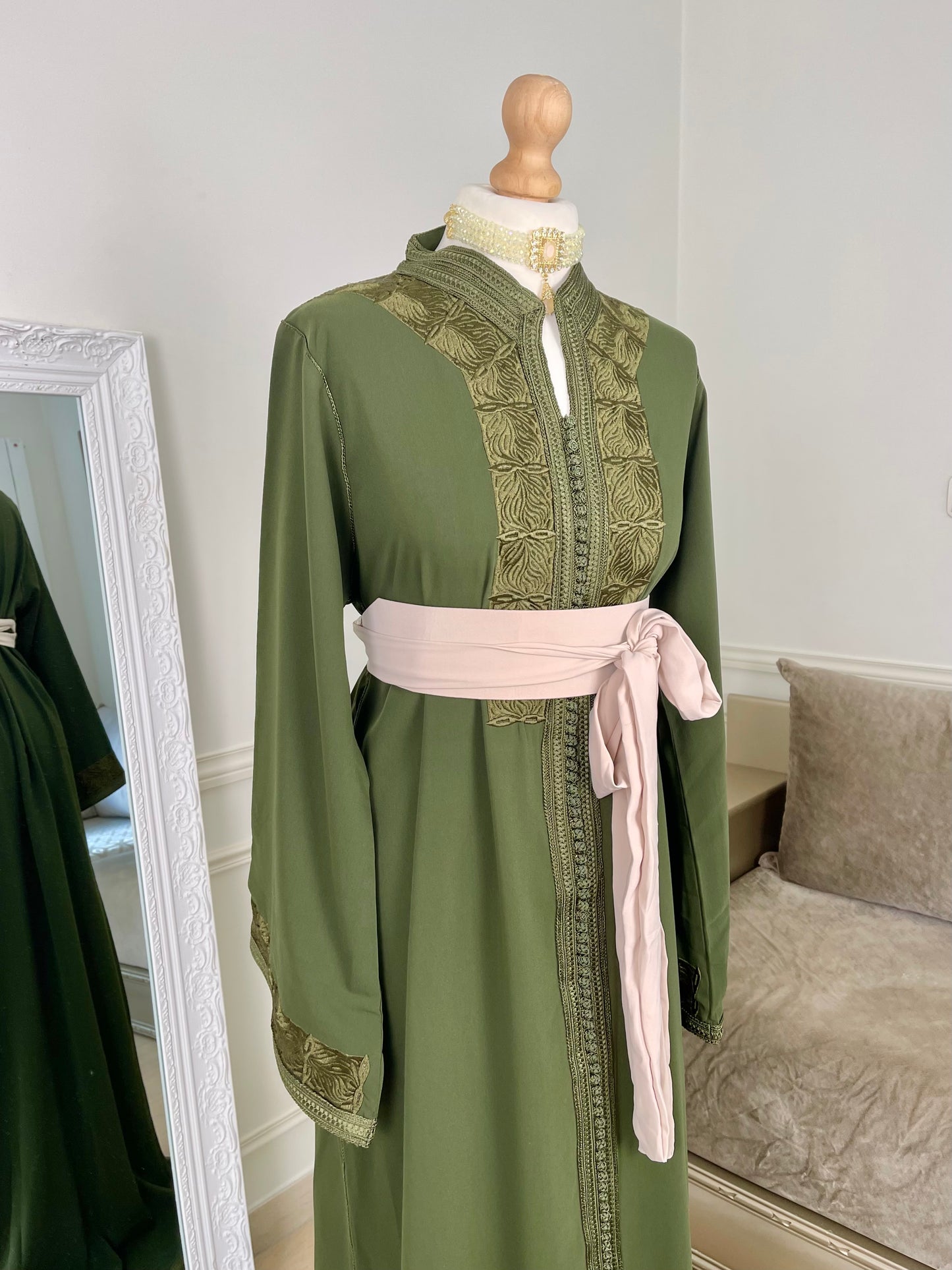 Caftan Wiam vert