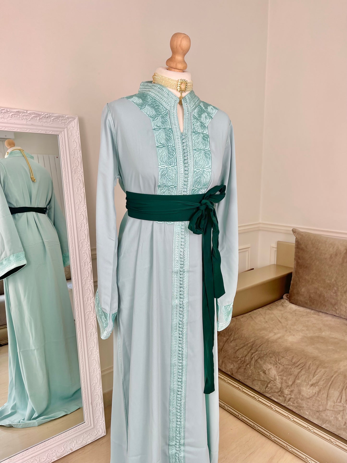 Caftan Wiam turquoise