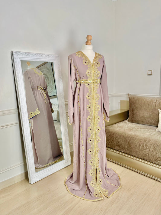 Caftan Wiam taupe