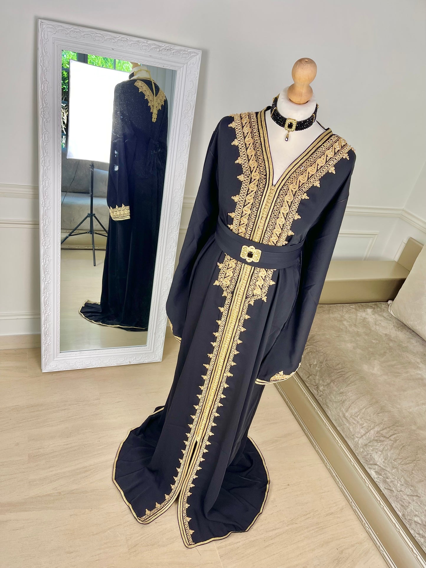 Caftan Wydad noir