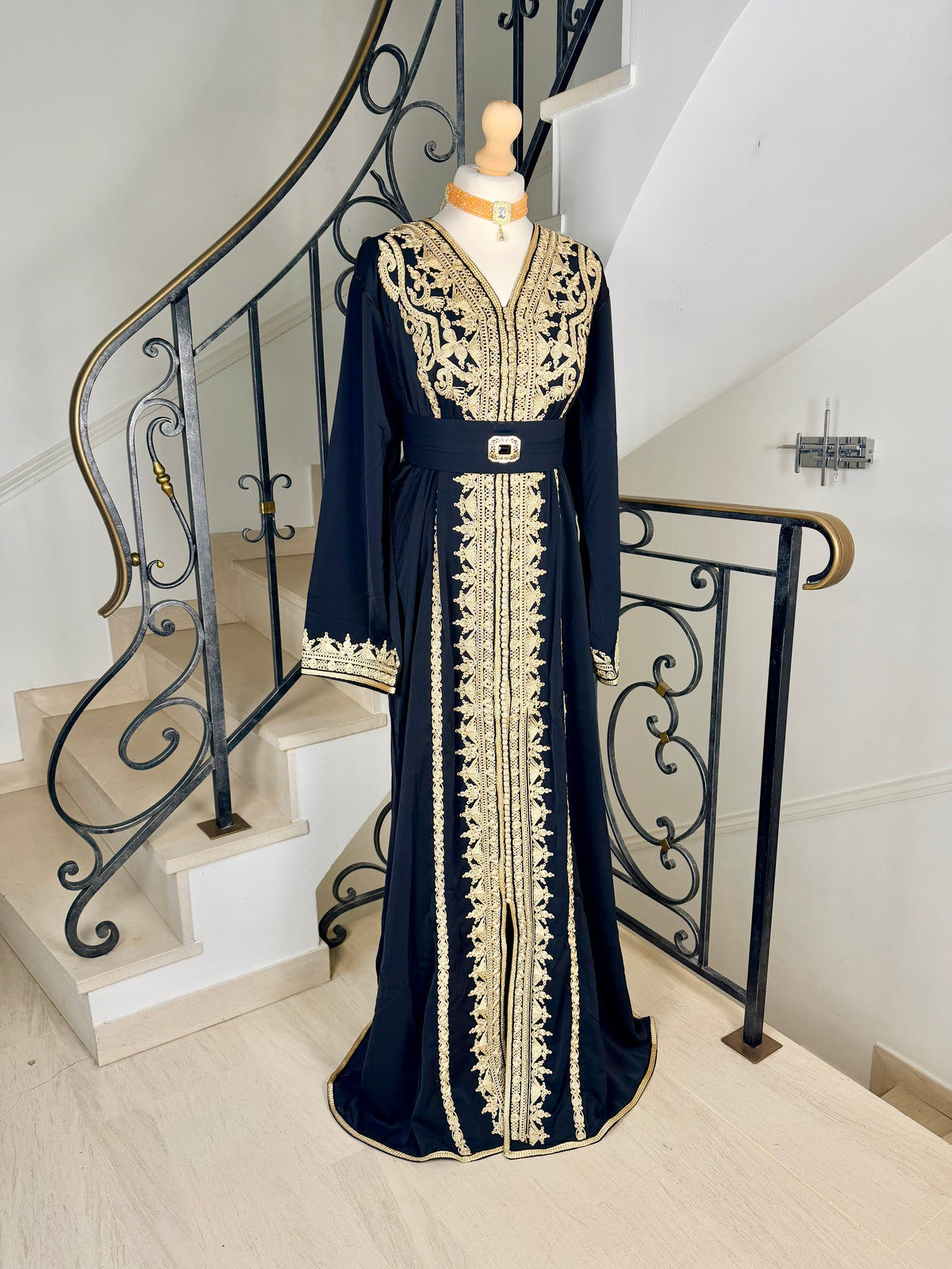 Caftan Alma noir