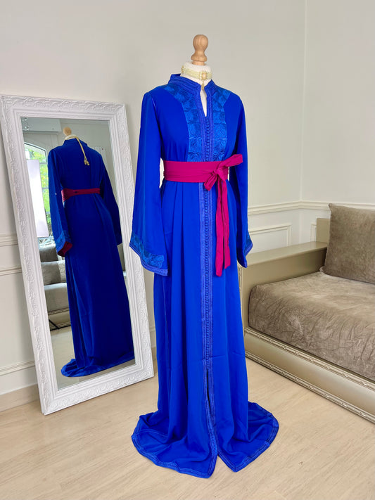 Caftan Wiam bleu