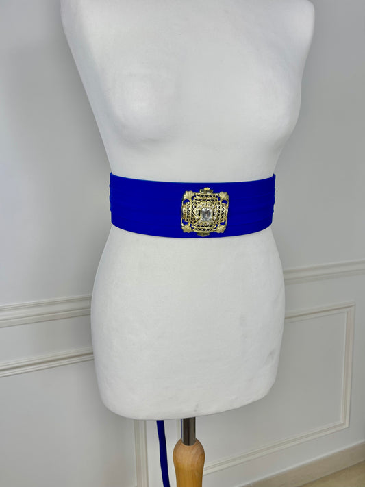 Ceinture bleu roi