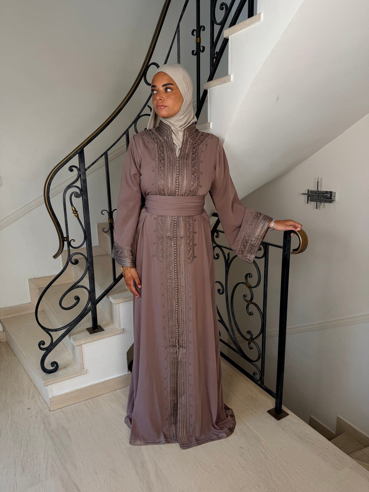 Caftan Wydad marron
