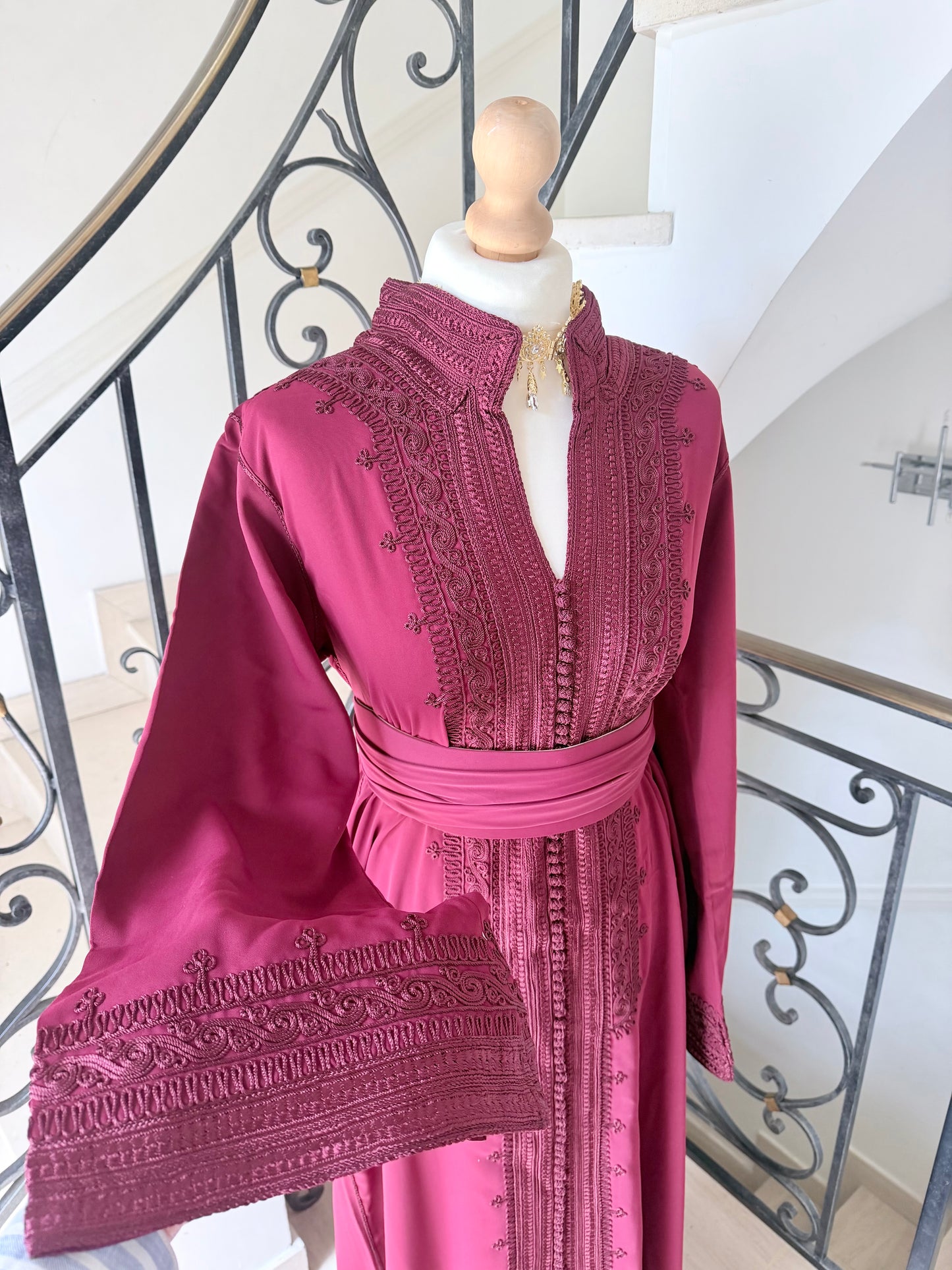 Caftan Wydad bordeau