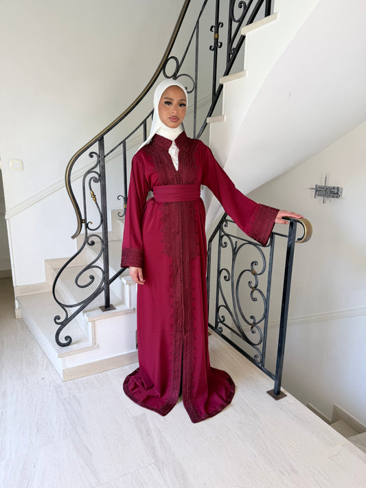 Caftan Wydad bordeau