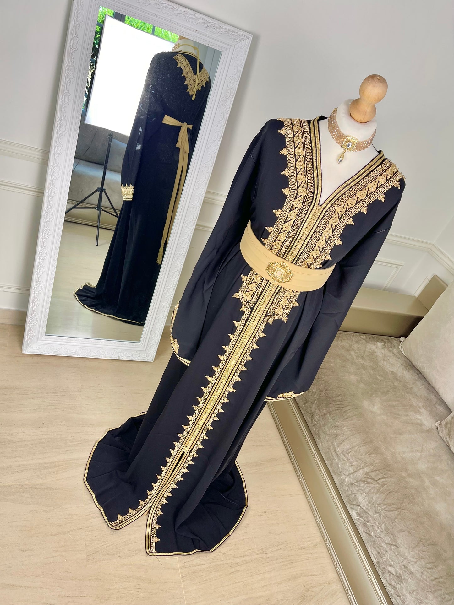 Caftan Wydad noir