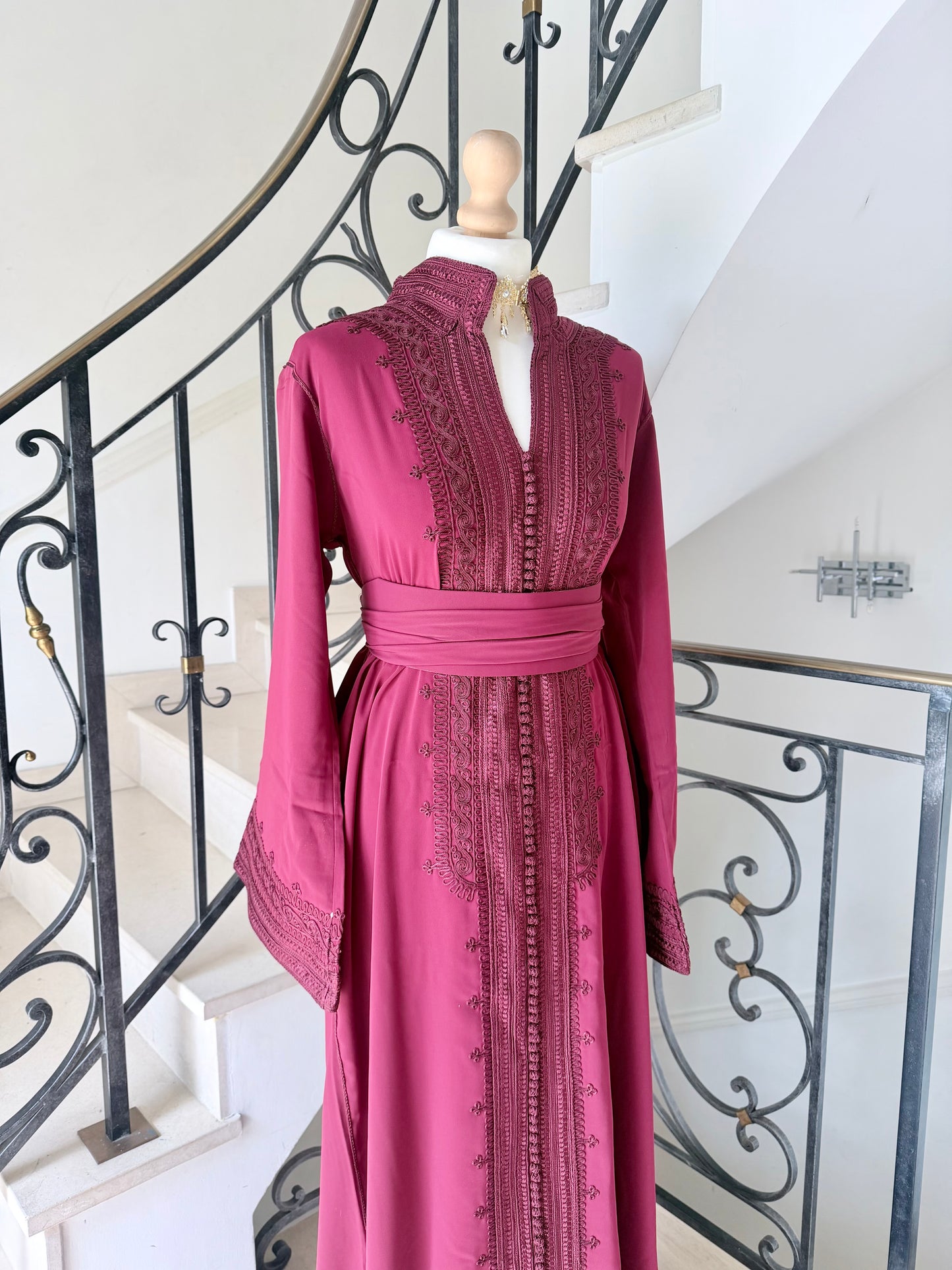 Caftan Wydad bordeau