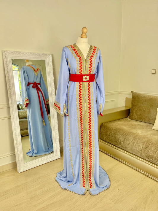 Caftan Mariem bleu