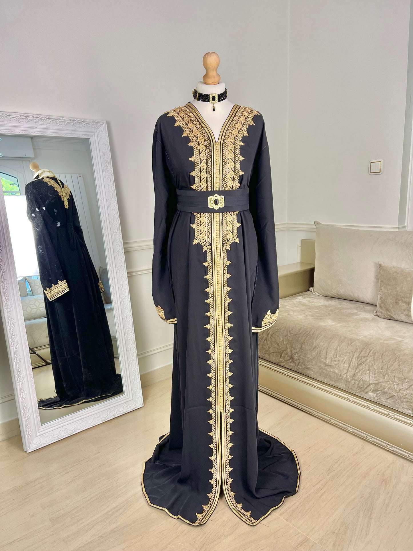 Caftan Wydad noir