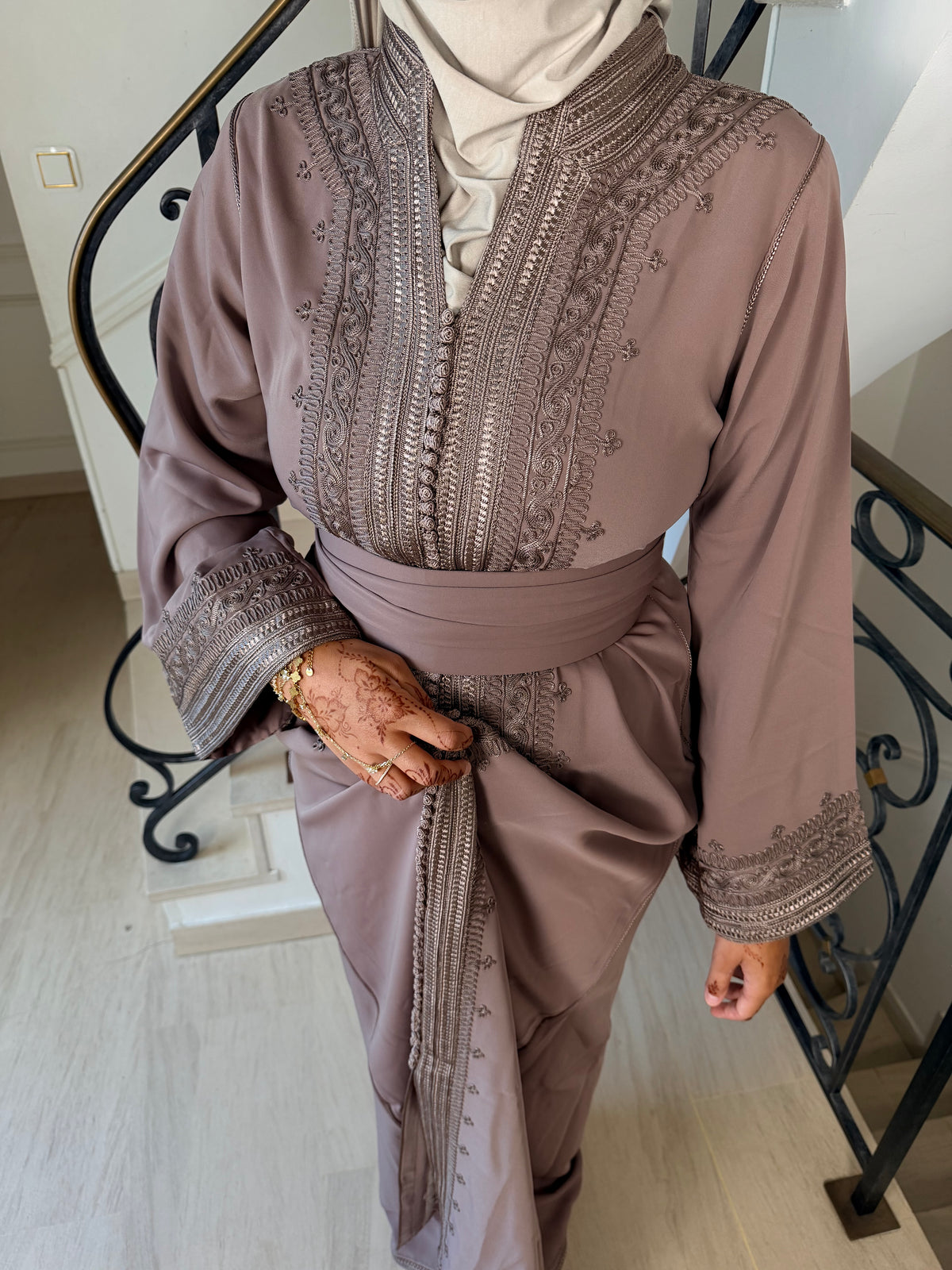 Caftan Wydad marron