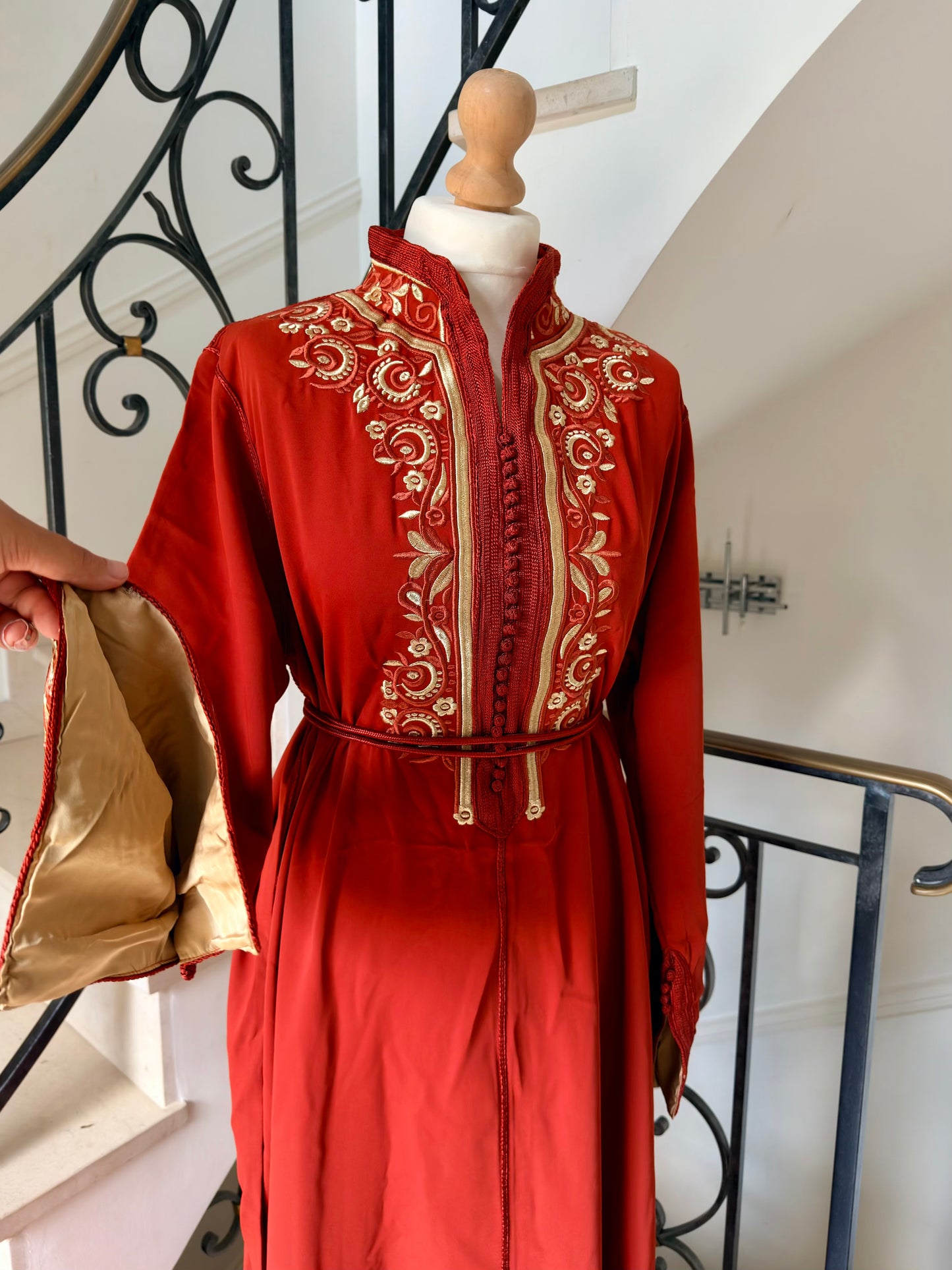 Caftan Sirine brique