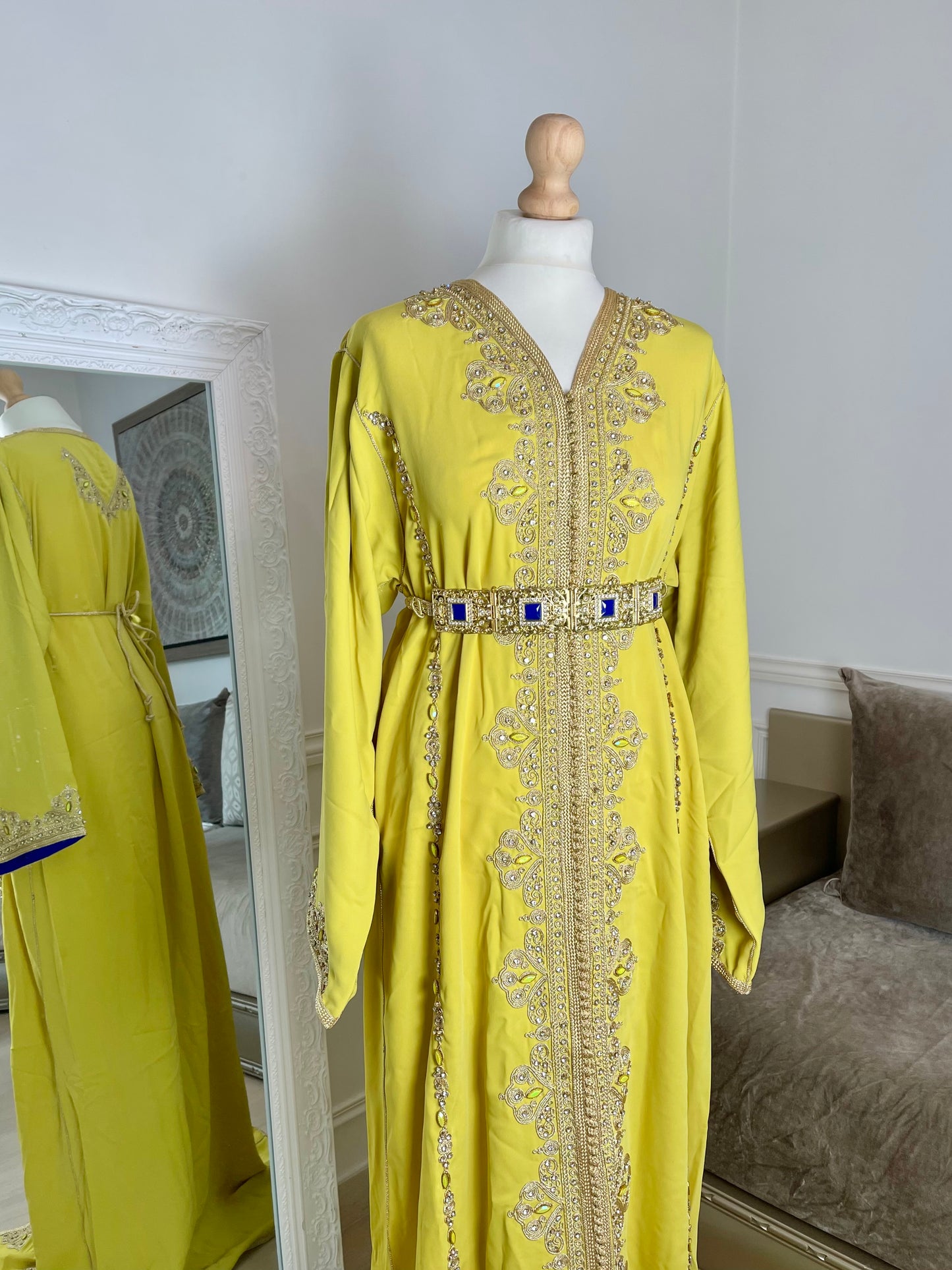 Caftan Wiam jaune