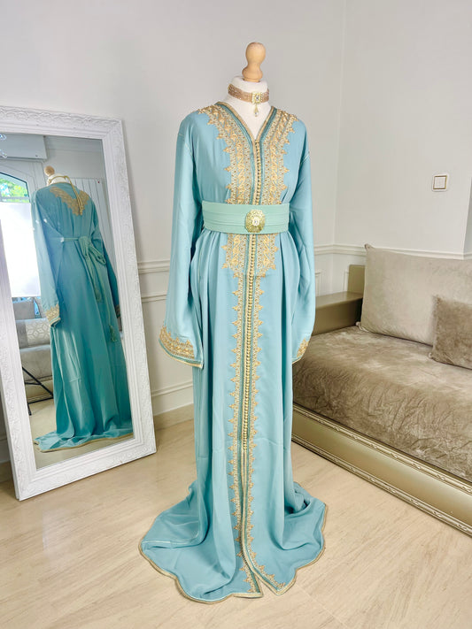 Caftan Wydad vert eau