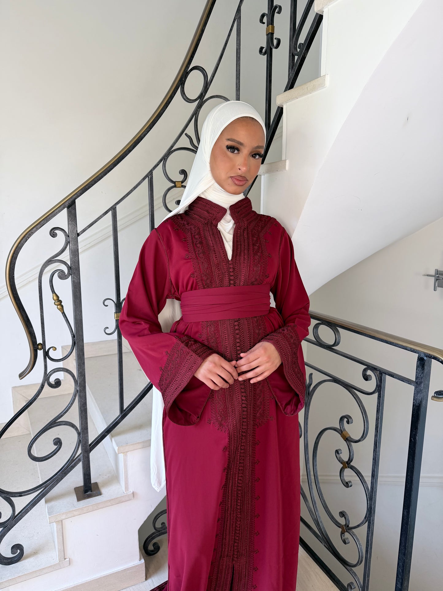 Caftan Wydad bordeau