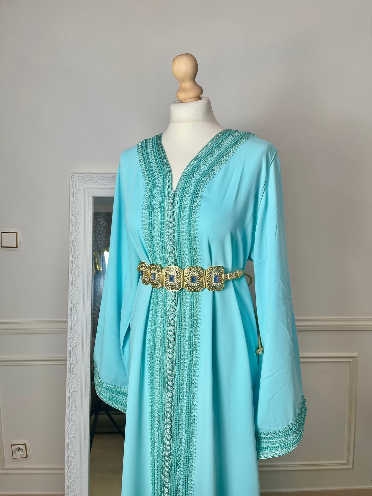 Caftan Lina turquoise