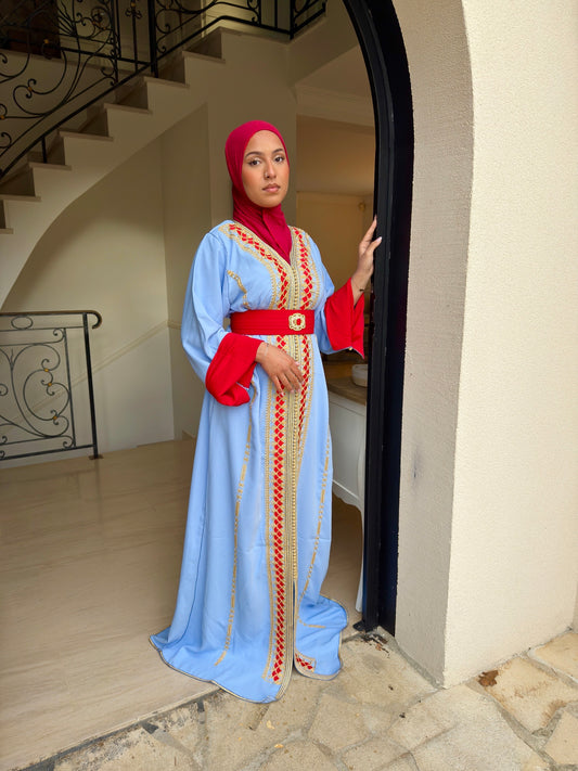 Caftan Mariem bleu
