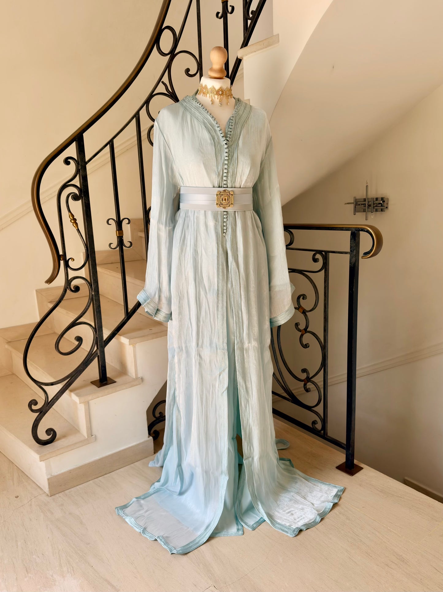 Tekcheta Organza bleu