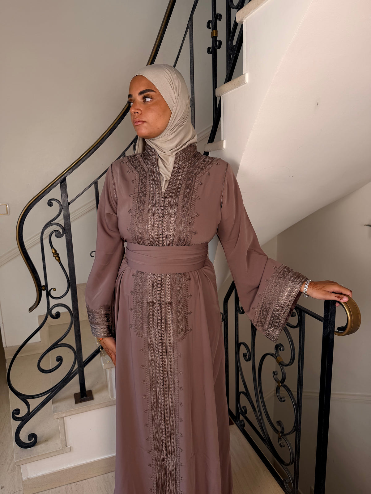 Caftan Wydad marron