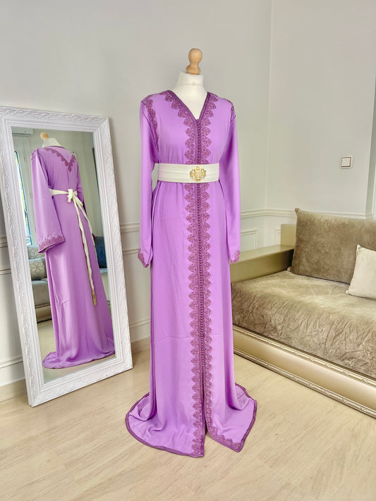 Caftan Ahlam lila