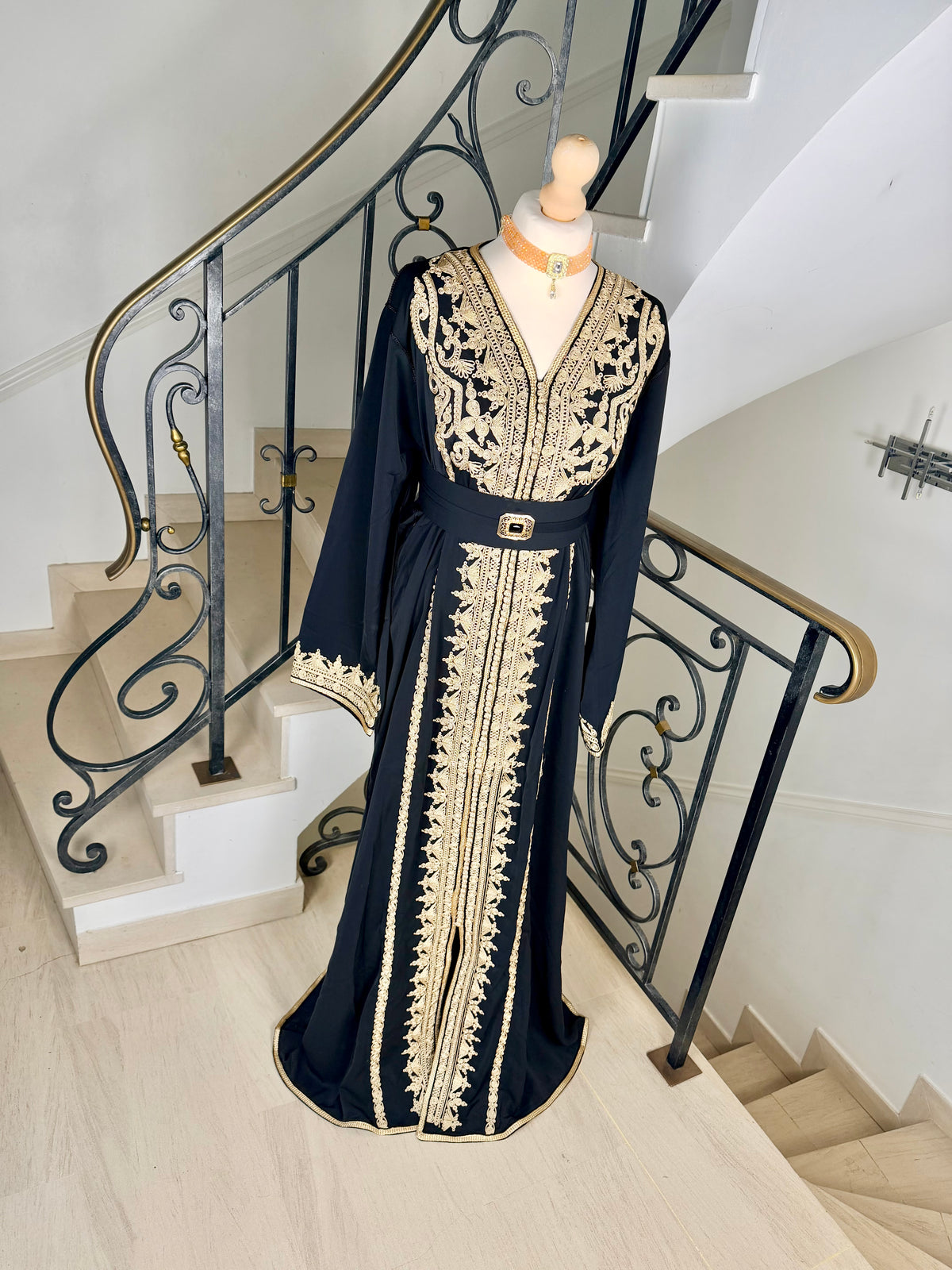 Caftan Alma noir