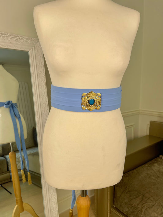 Ceinture bleu clair