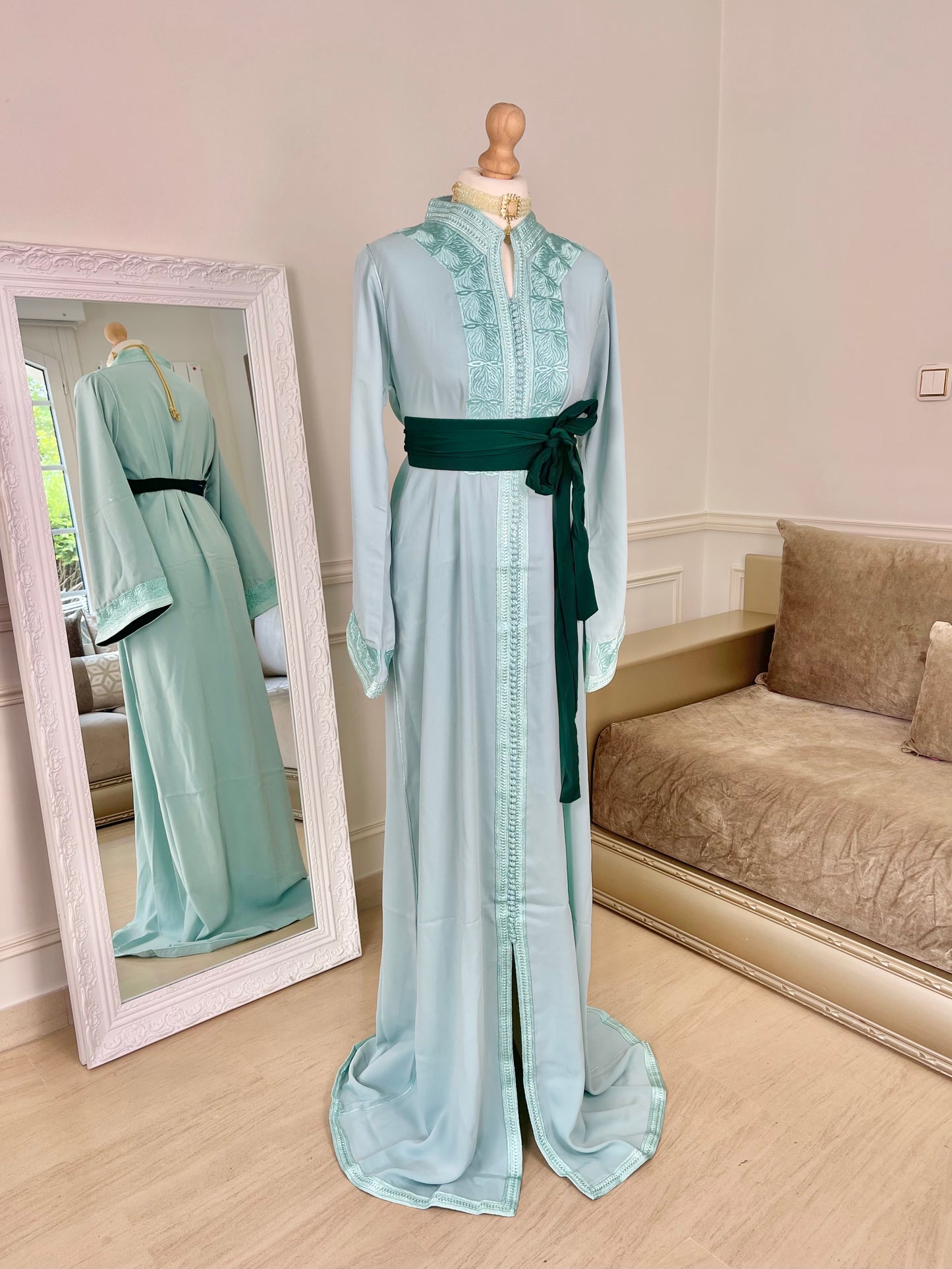 Caftan Wiam turquoise