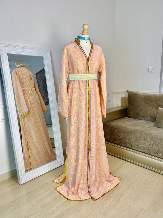 Caftan Sari pastel