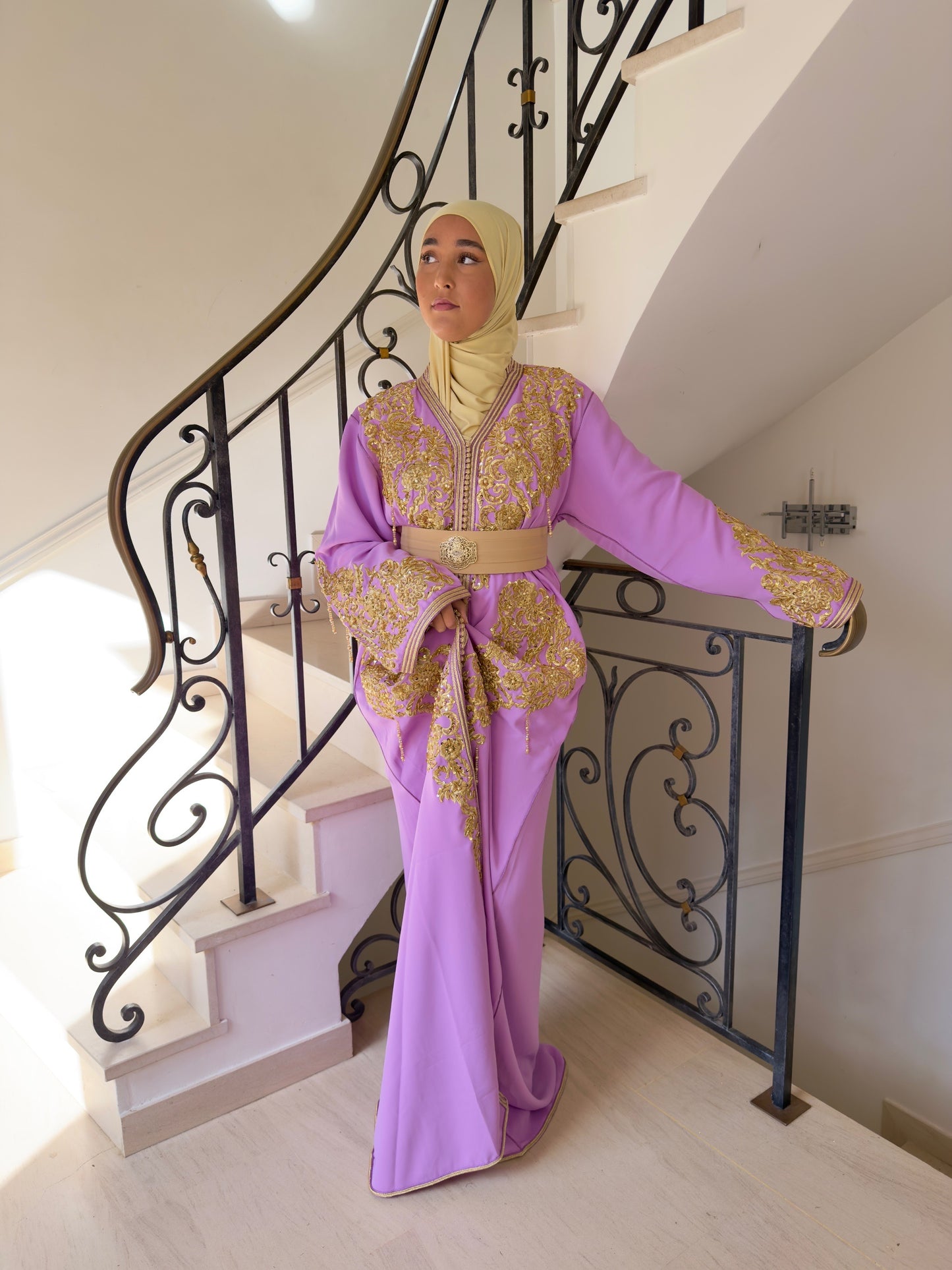 Caftan Jasmine Lila