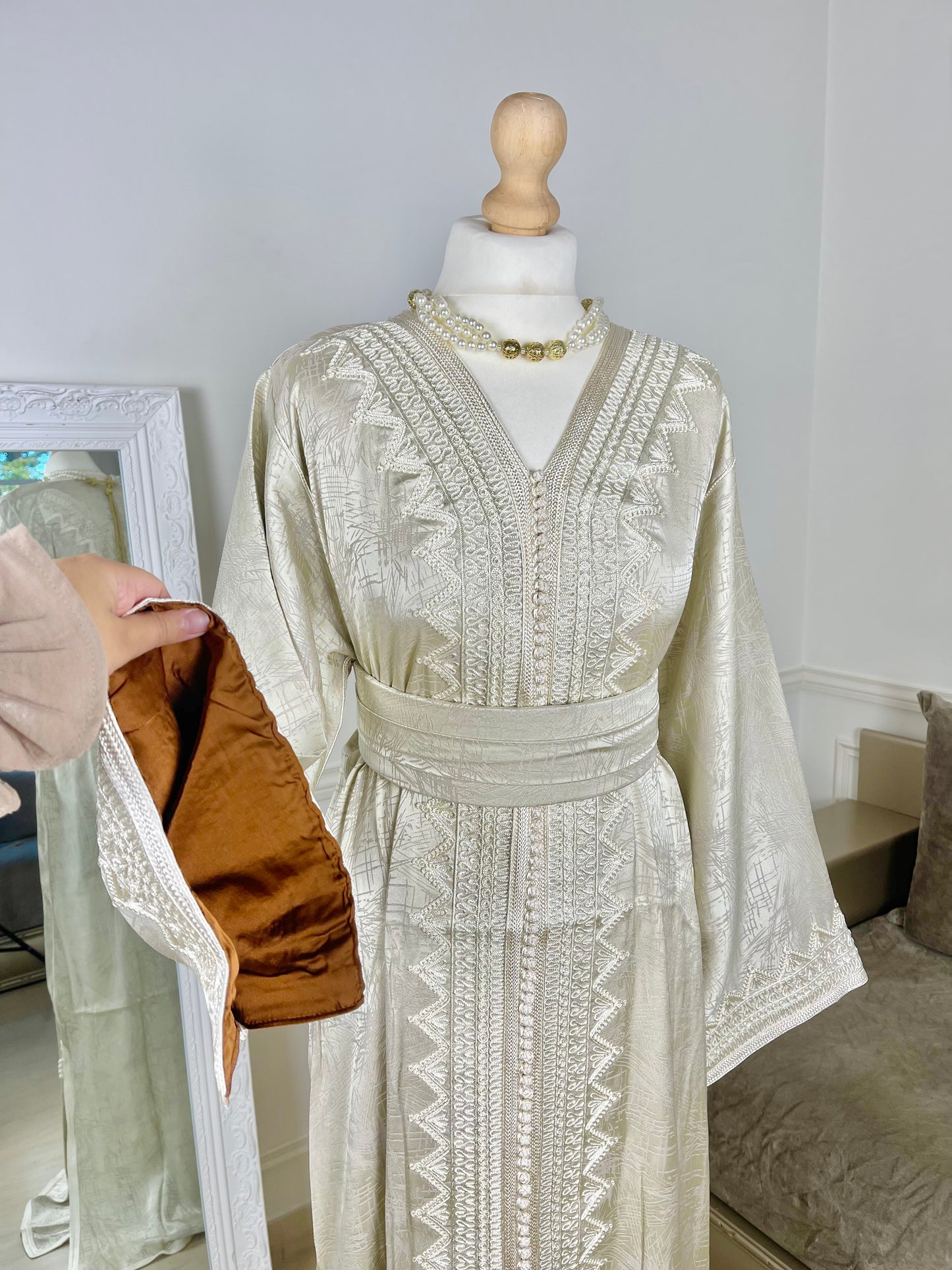 Caftan Naila beige