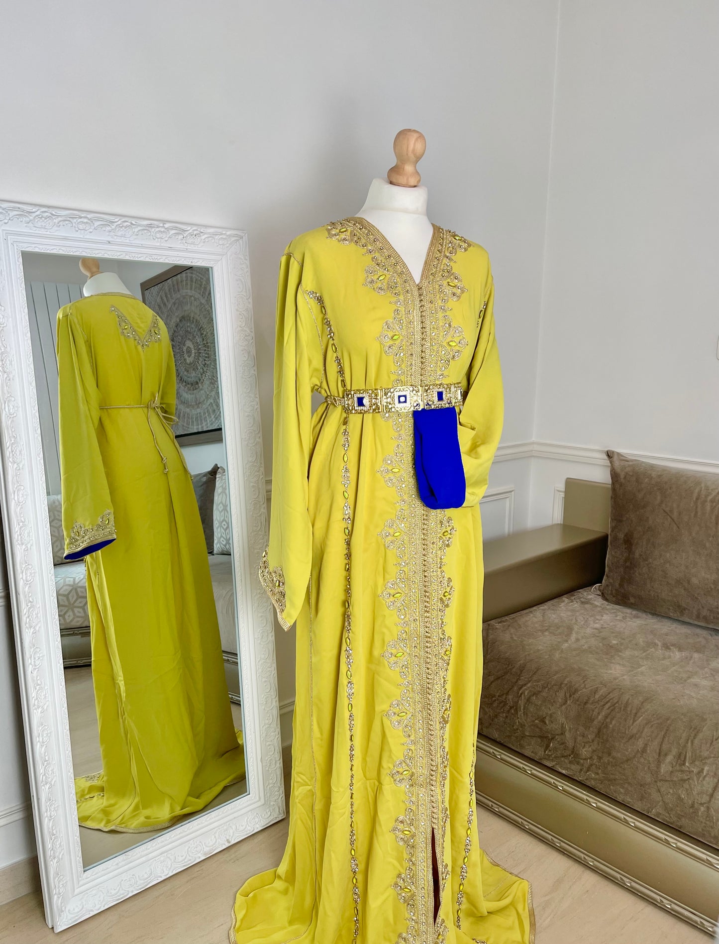 Caftan Wiam jaune