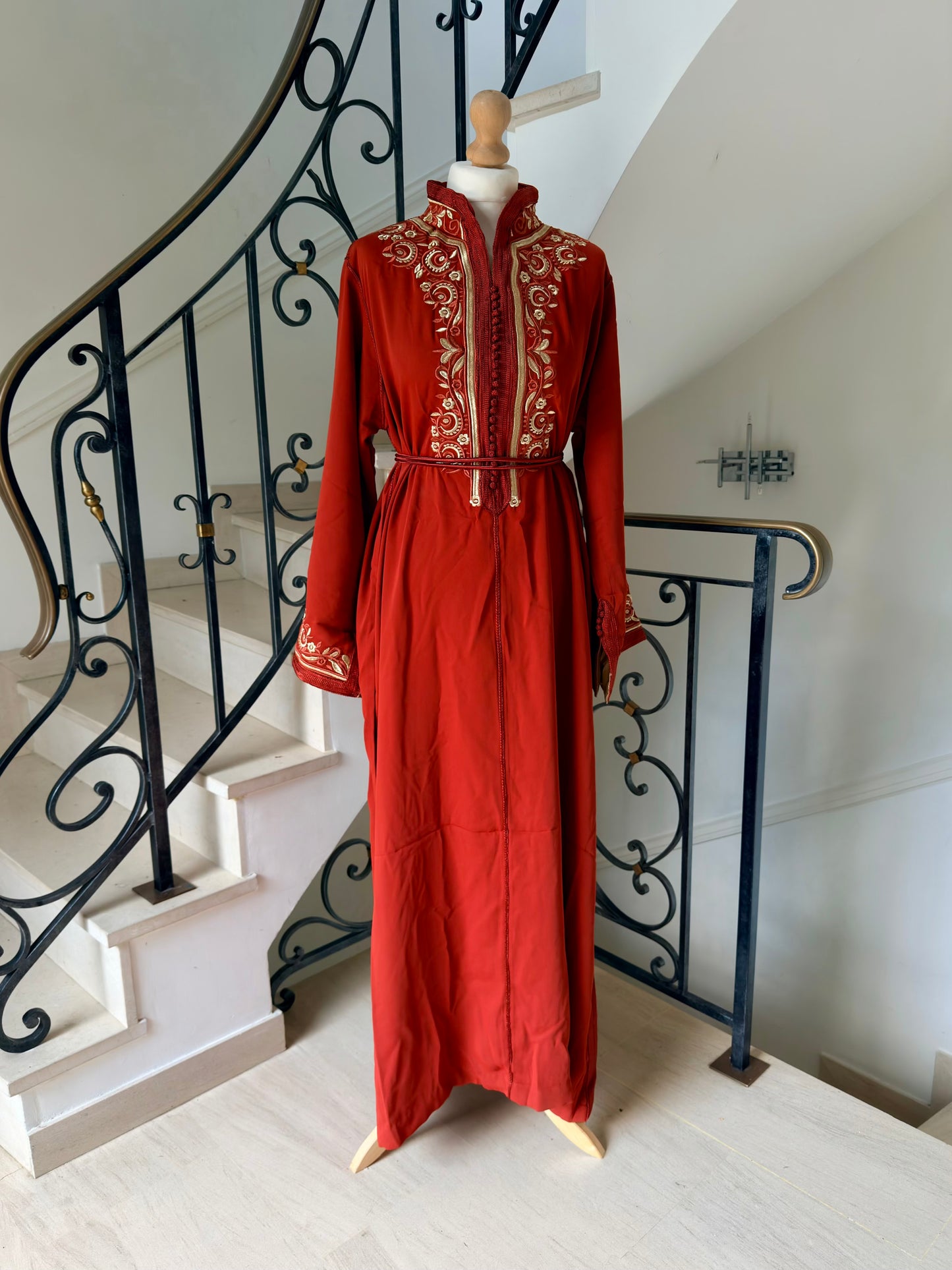 Caftan Sirine brique