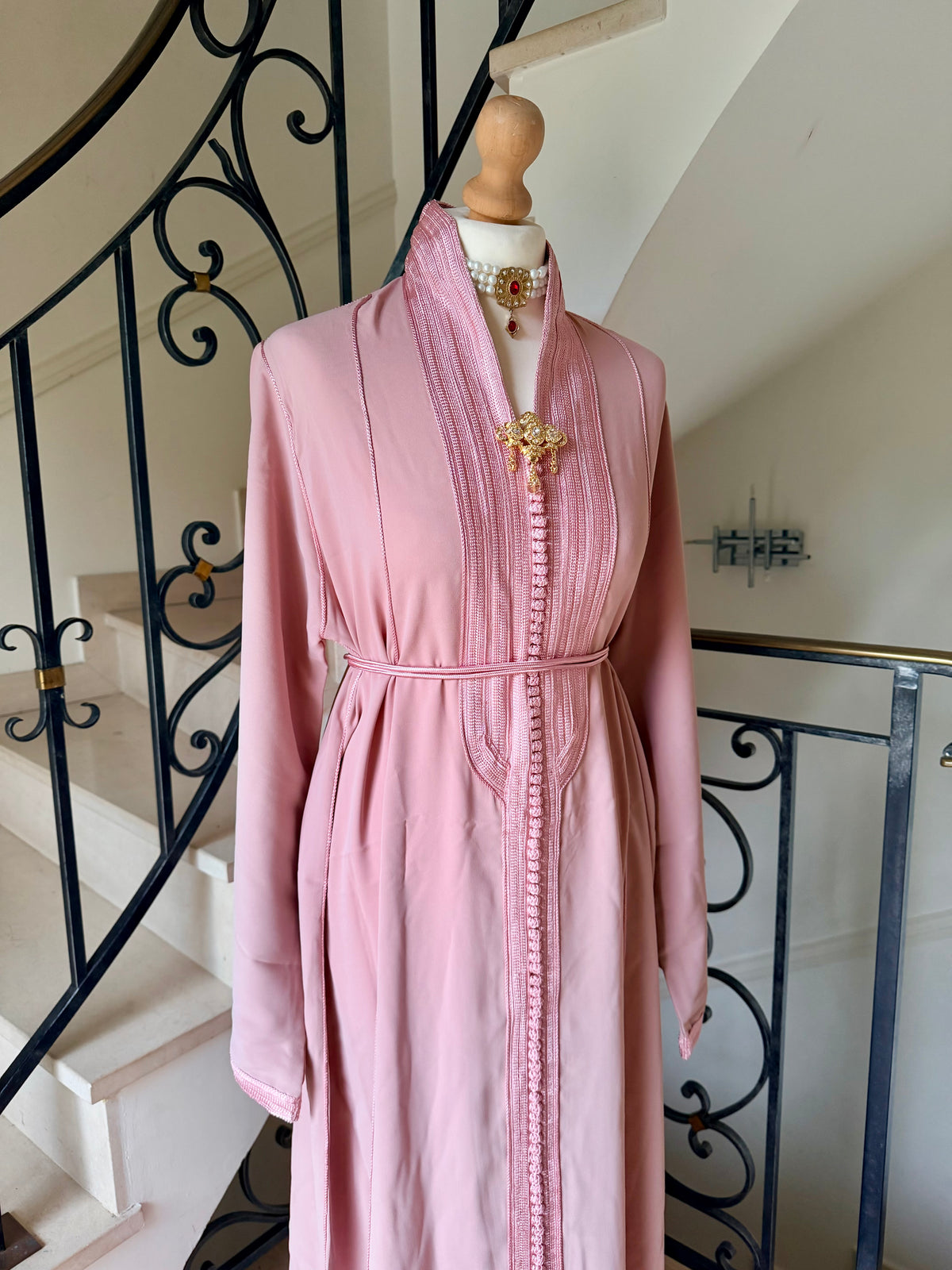 Caftan Assia rose