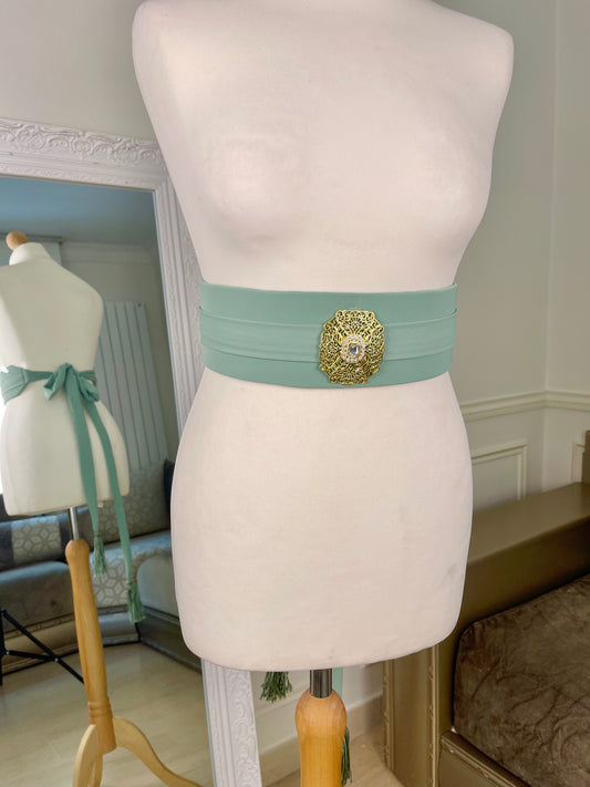Ceinture vert eau