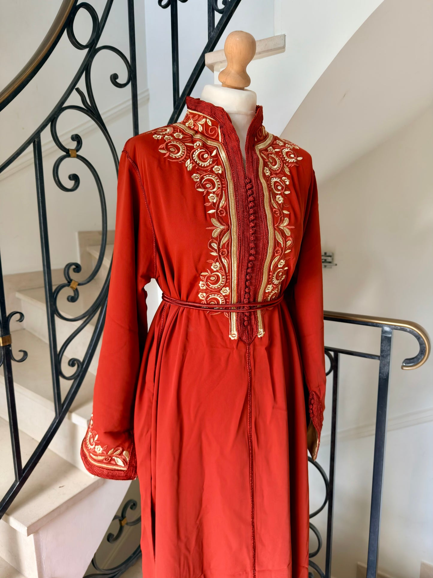 Caftan Sirine brique