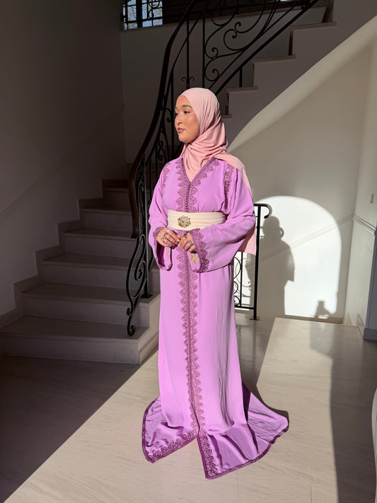 Caftan Ahlam lila