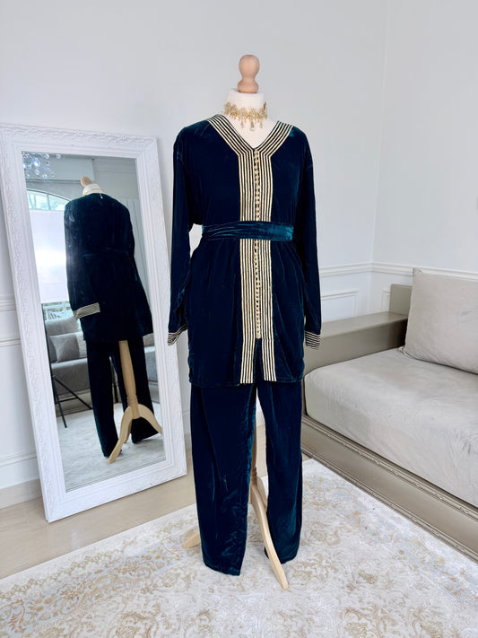 Ensemble Sofia bleu