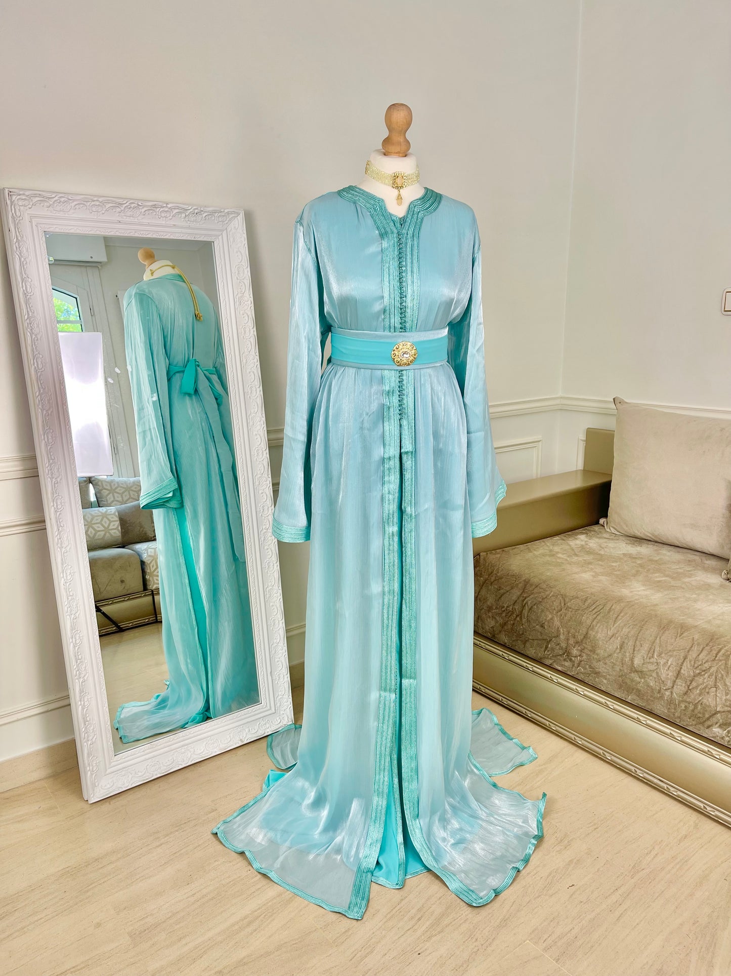Tekcheta Organza bleu