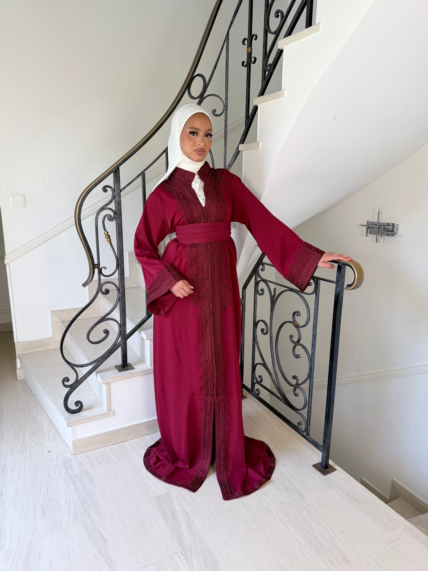 Caftan Wydad bordeau