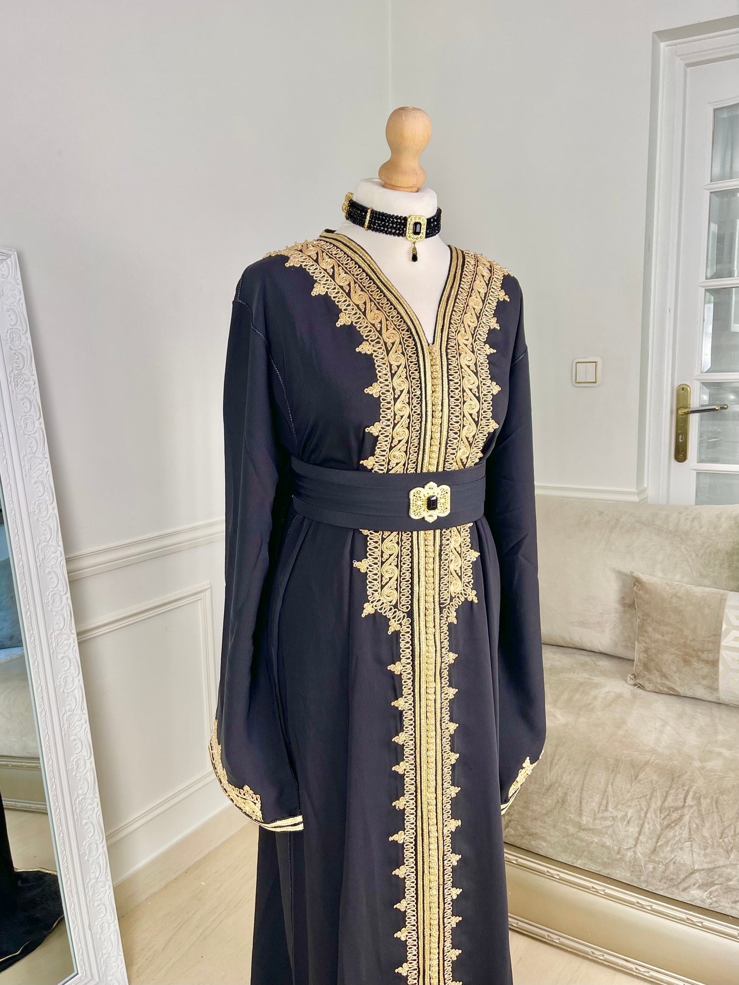 Caftan Wydad noir