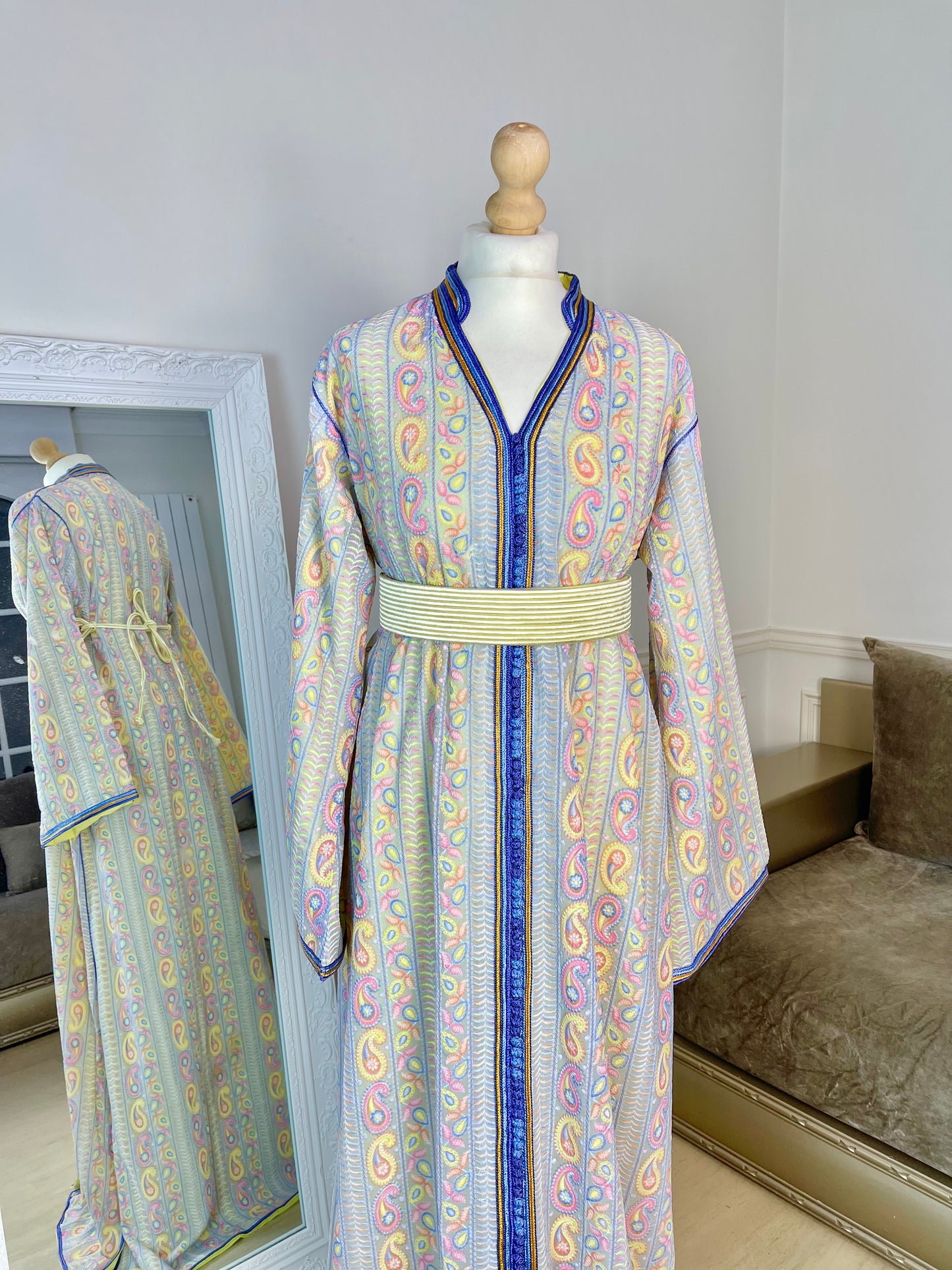 Caftan Sari pastel