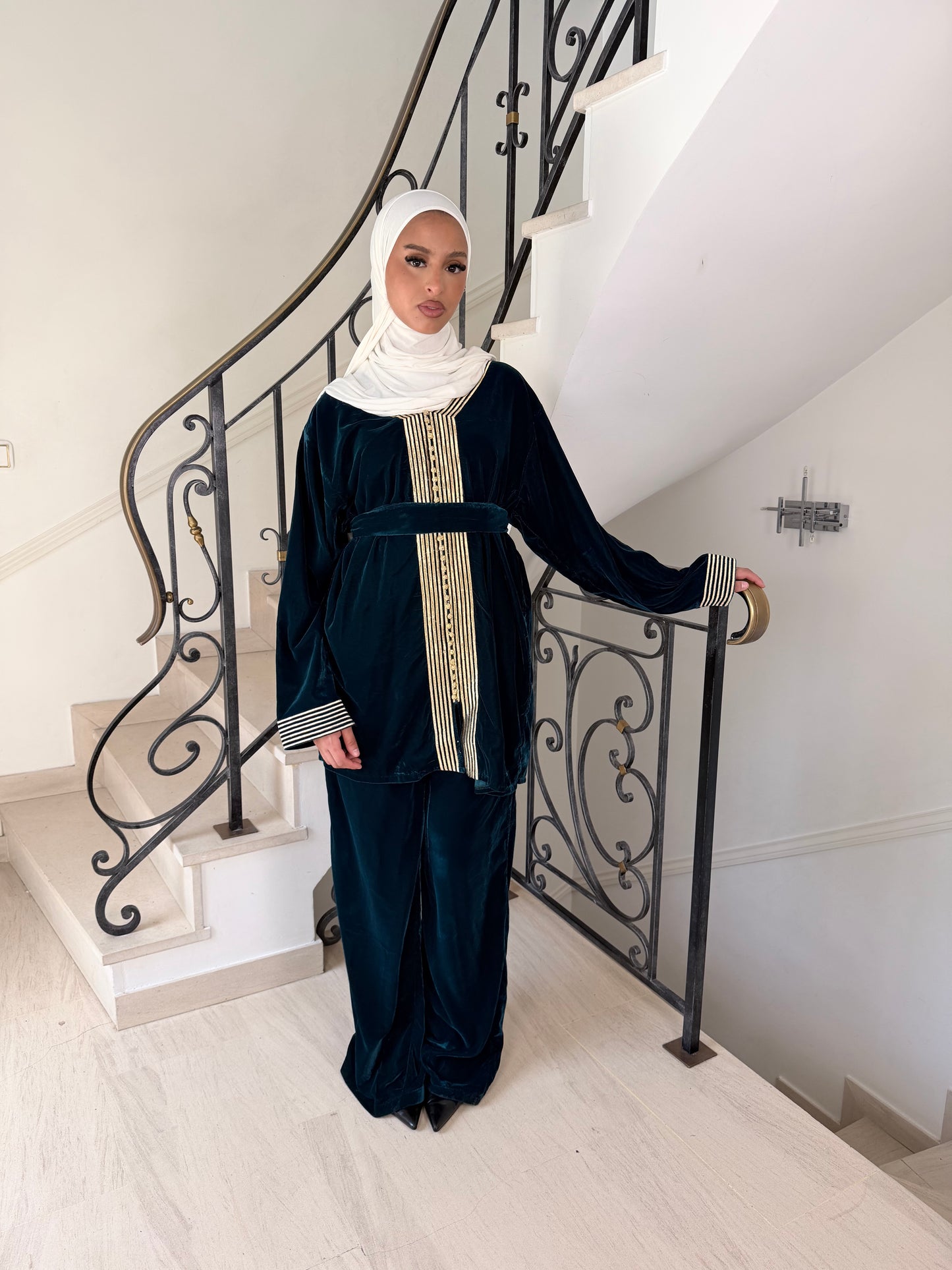 Ensemble Sofia bleu