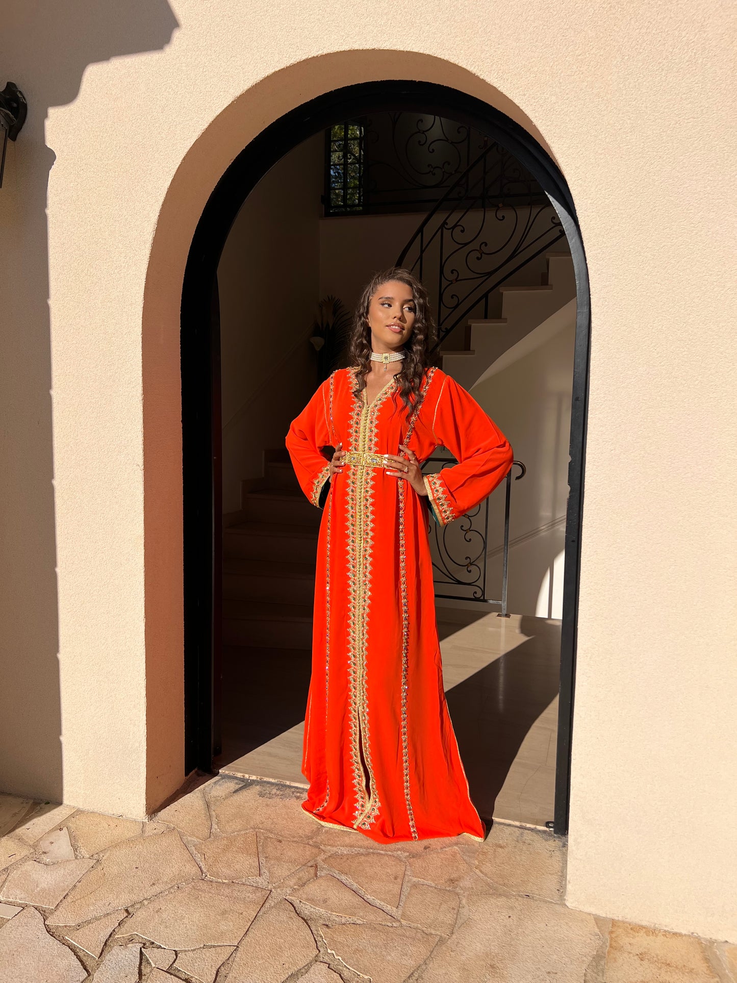 Caftan Sarah orange