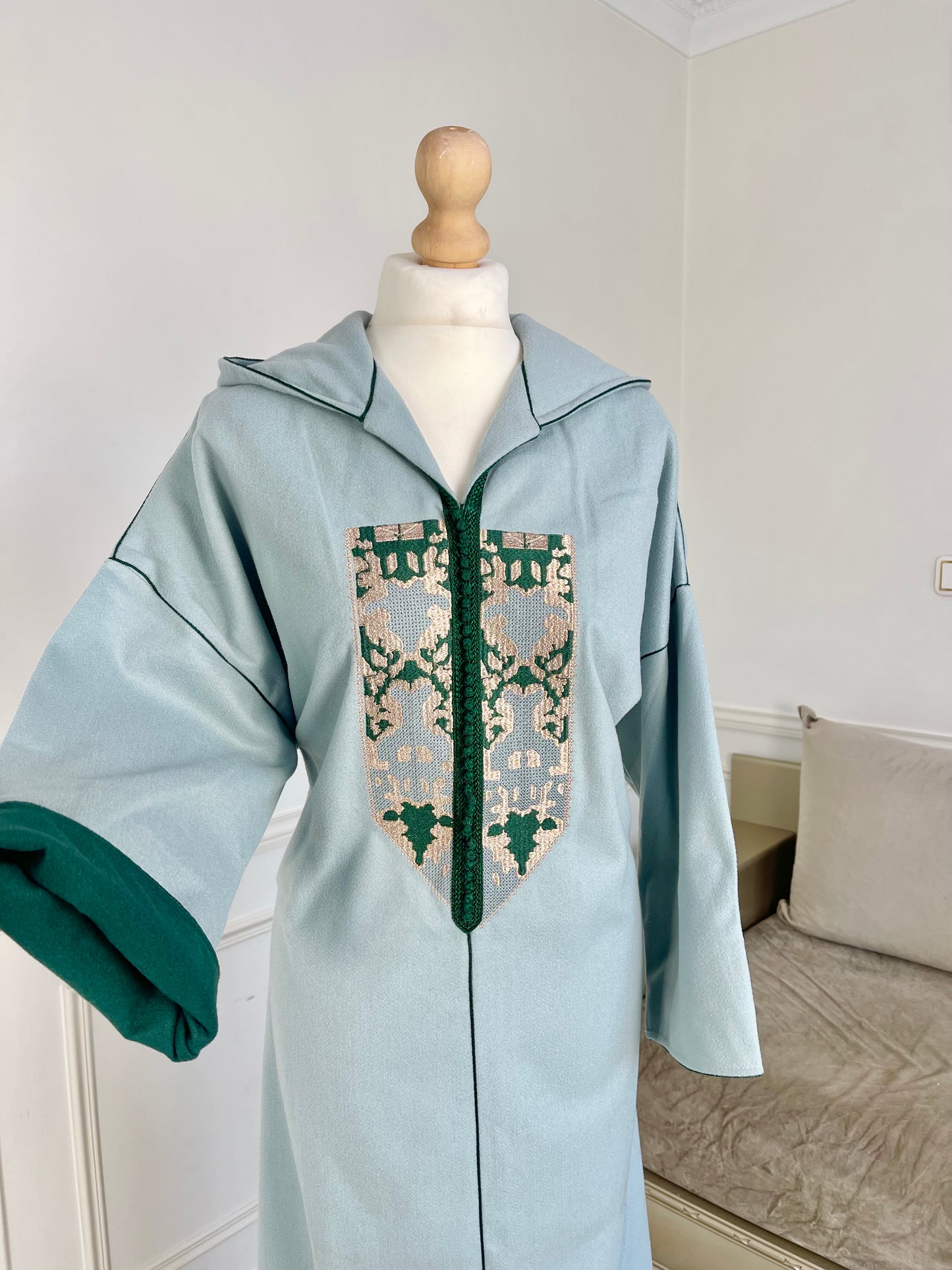 Jellaba Leila verte