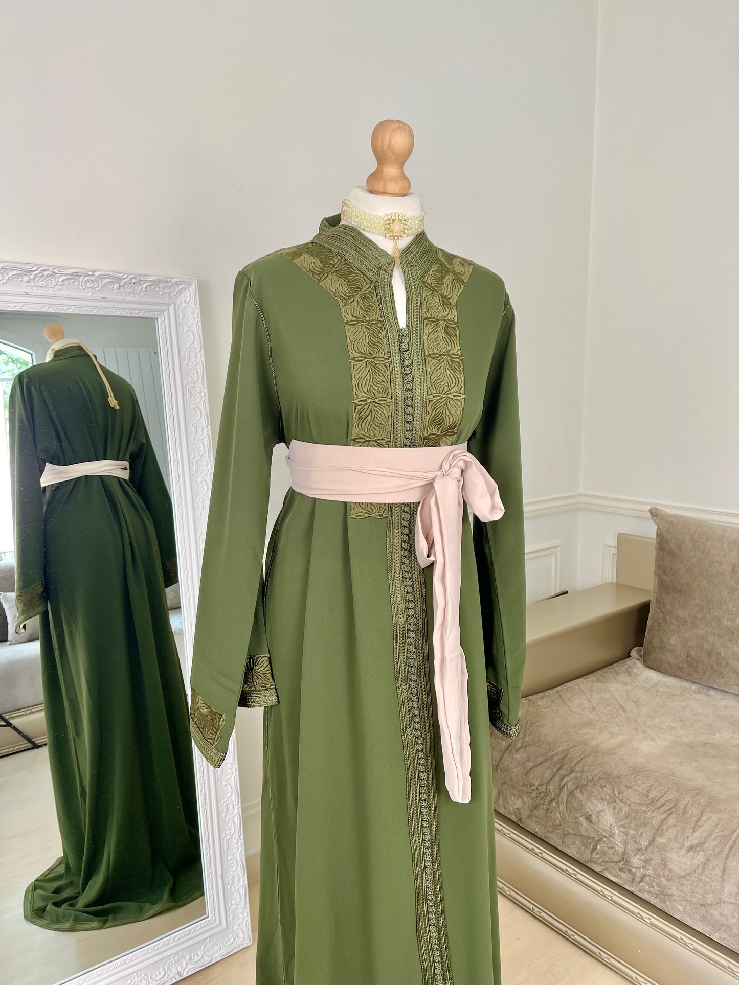 Caftan Wiam vert