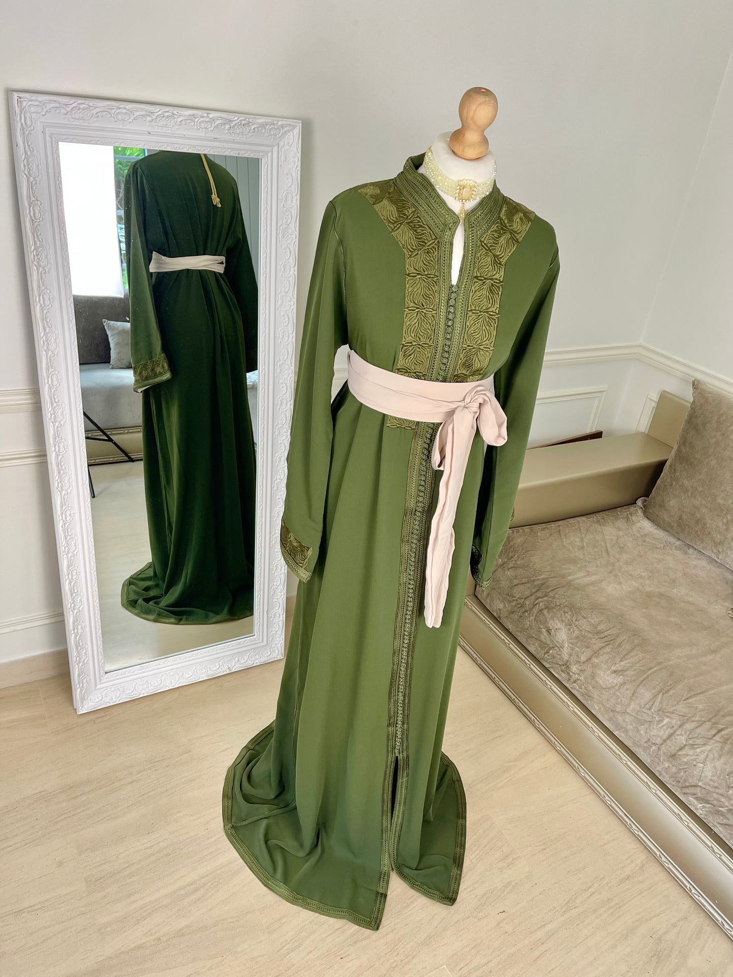 Caftan Wiam vert