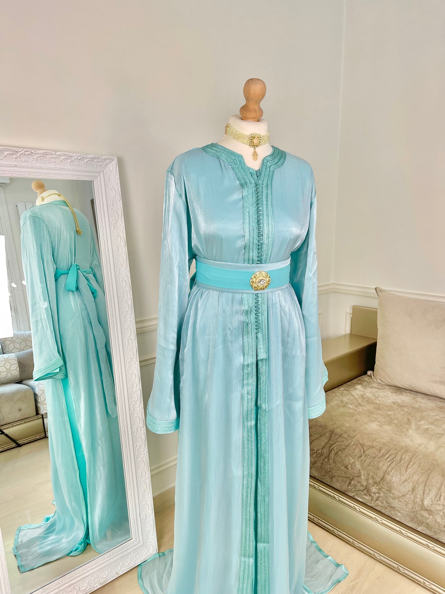 Tekcheta Organza bleu